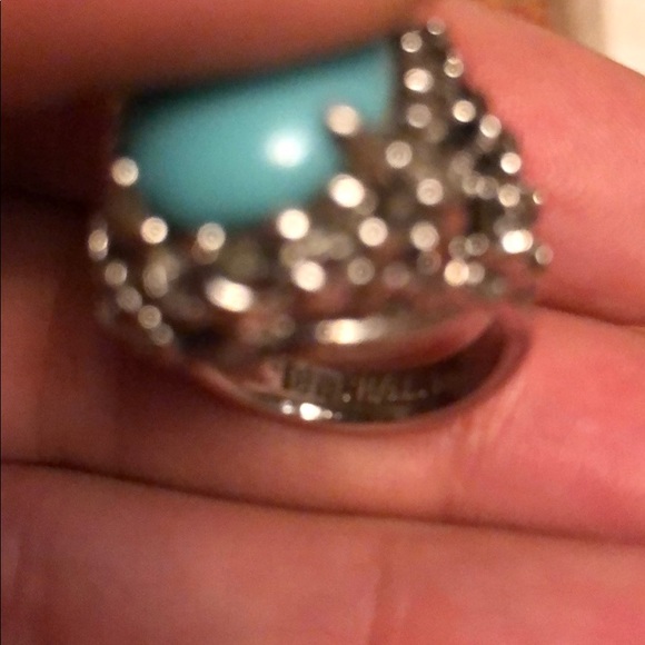 💍🎉Turquoise with 18KT gold electroplated ring💍 - Picture 4 of 5